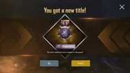 Weapon Master title in PUBG Mobile